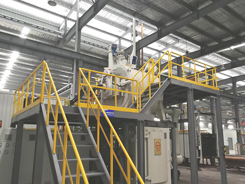 Equiaxed crystal precision casting furnace
